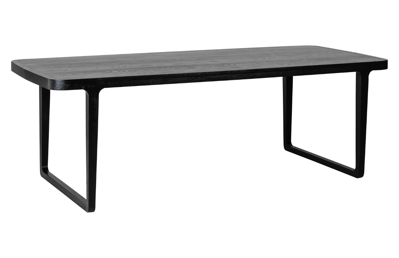 Černý jídelní stůl Richmond Monfort 235 x 100 cm Richmond