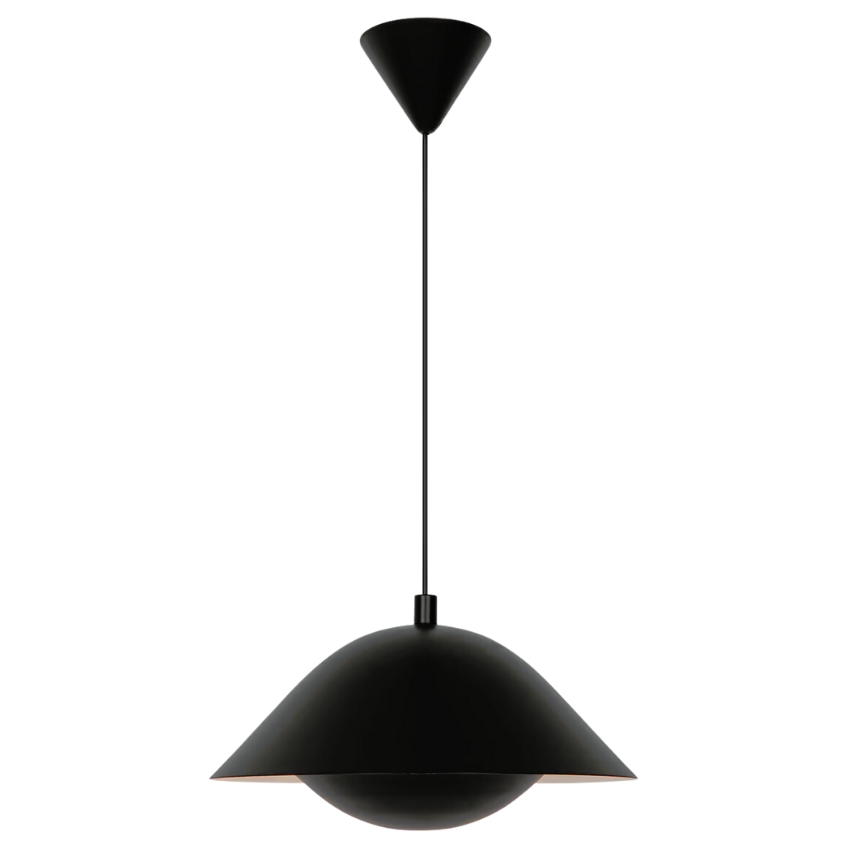 Nordlux Černé kovové závěsné světlo Freya 35 cm Nordlux