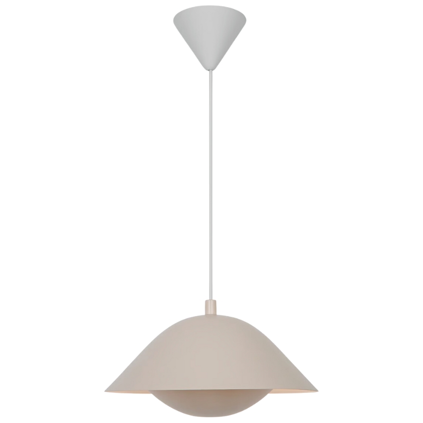 Nordlux Béžové kovové závěsné světlo Freya 35 cm Nordlux