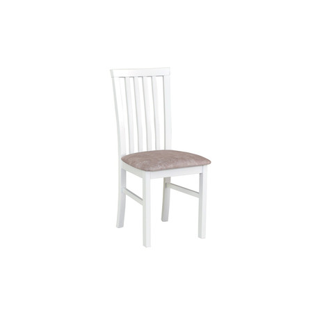 Jídelní židle MILANO 1 Bílá Tkanina 35B