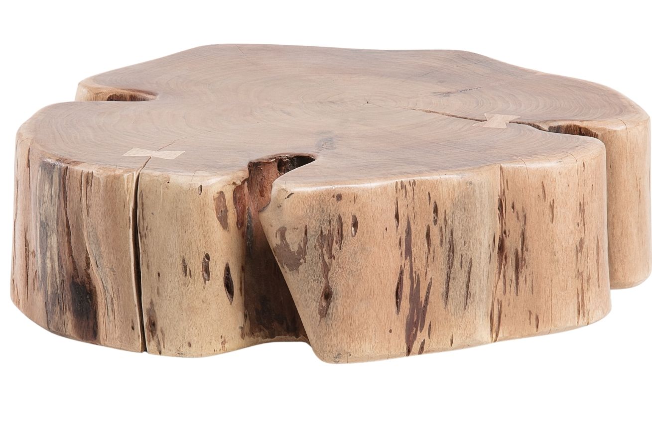 Dřevěný konferenční stolek Kave Home Essi 65 x 60 cm Kave Home