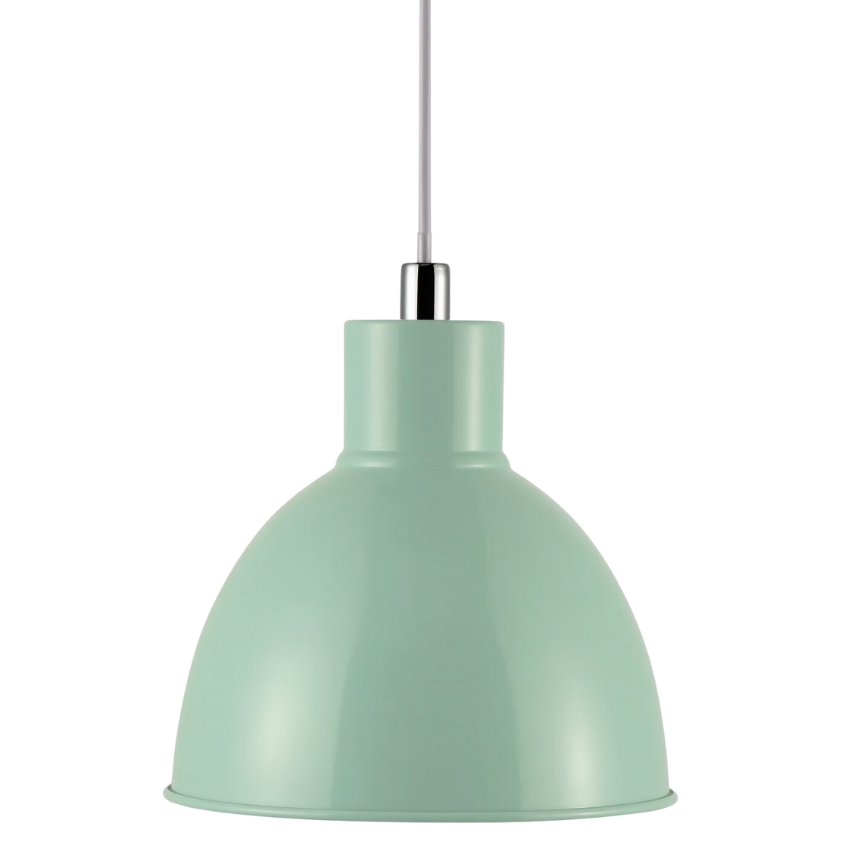 Nordlux Zelené kovové závěsné světlo Pop 22 cm Nordlux