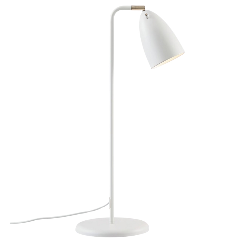 Nordlux Bílá kovová stolní lampa Nexus Nordlux