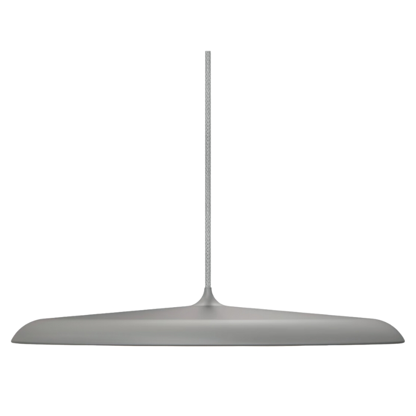 Nordlux Šedé kovové závěsné světlo Artist 40 cm Nordlux