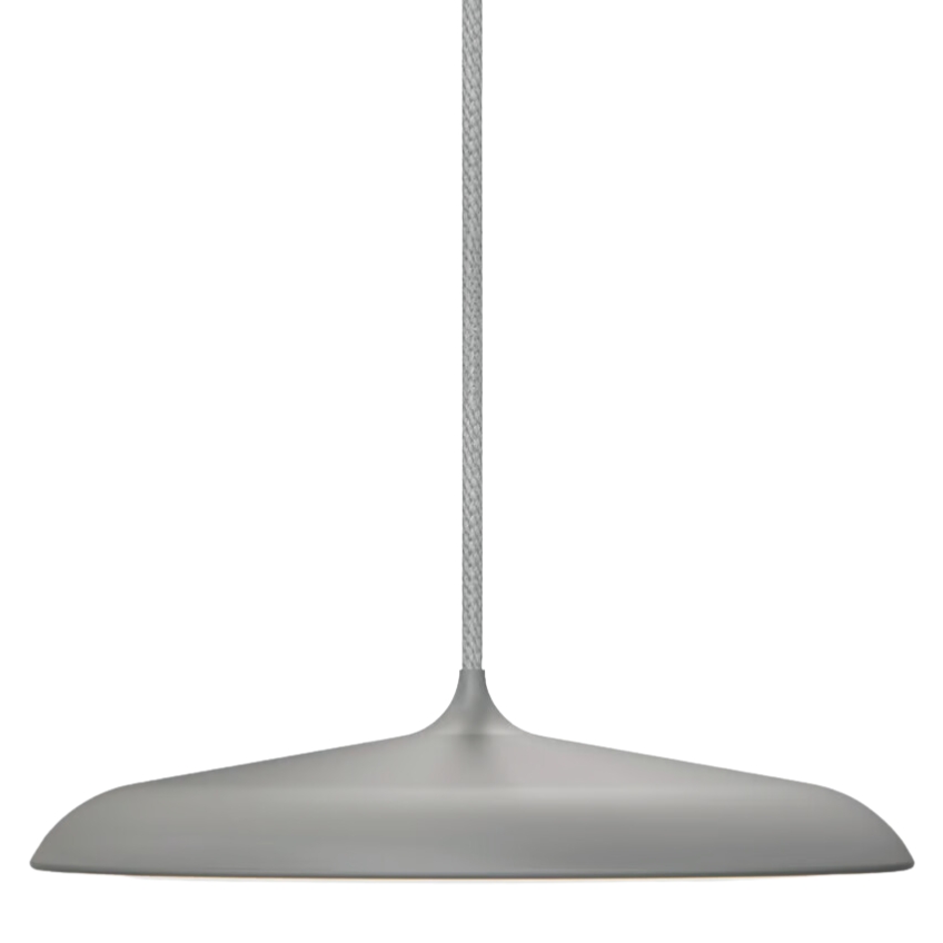 Nordlux Šedé kovové závěsné světlo Artist 25 cm Nordlux