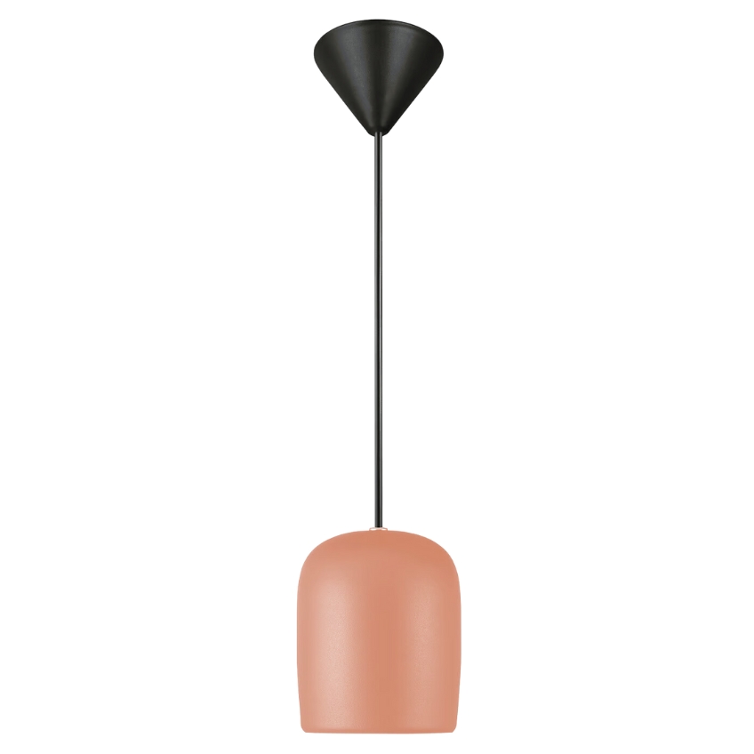 Nordlux Oranžové kovové závěsné světlo Notti 10 cm Nordlux