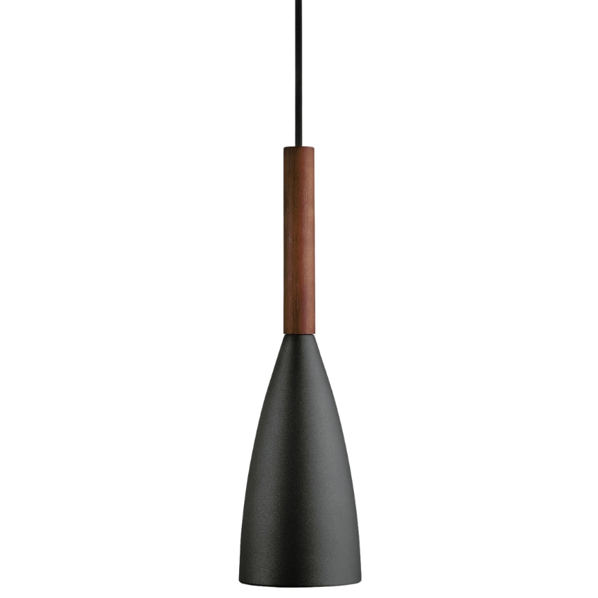Nordlux Černé kovové závěsné světlo Pure 10 cm Nordlux