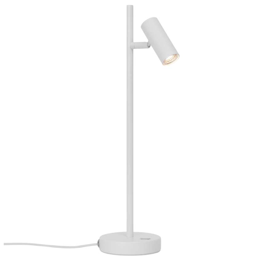 Nordlux Bílá kovová stolní lampa Omari Nordlux
