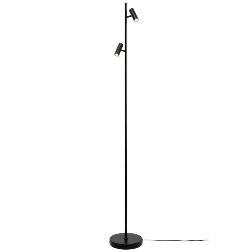 Nordlux Černá kovová stojací lampa Omari 141 cm Nordlux