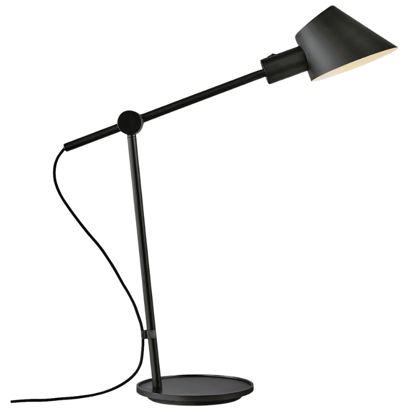Nordlux Černá kovová stolní lampa Stay Nordlux
