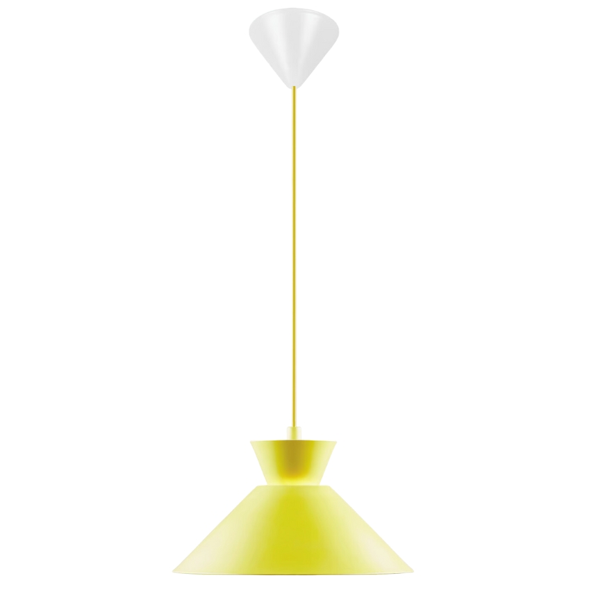 Nordlux Žluté kovové závěsné světlo Dial 25 cm Nordlux