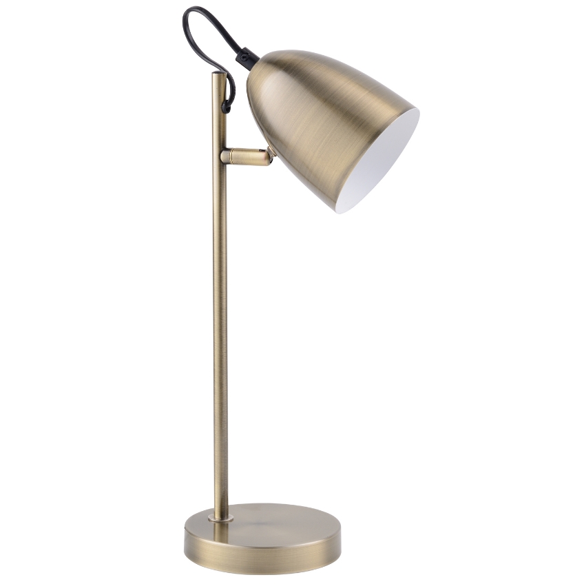 Zlatá kovová stolní lampa Halo Design Yep! 37 cm Halo Design