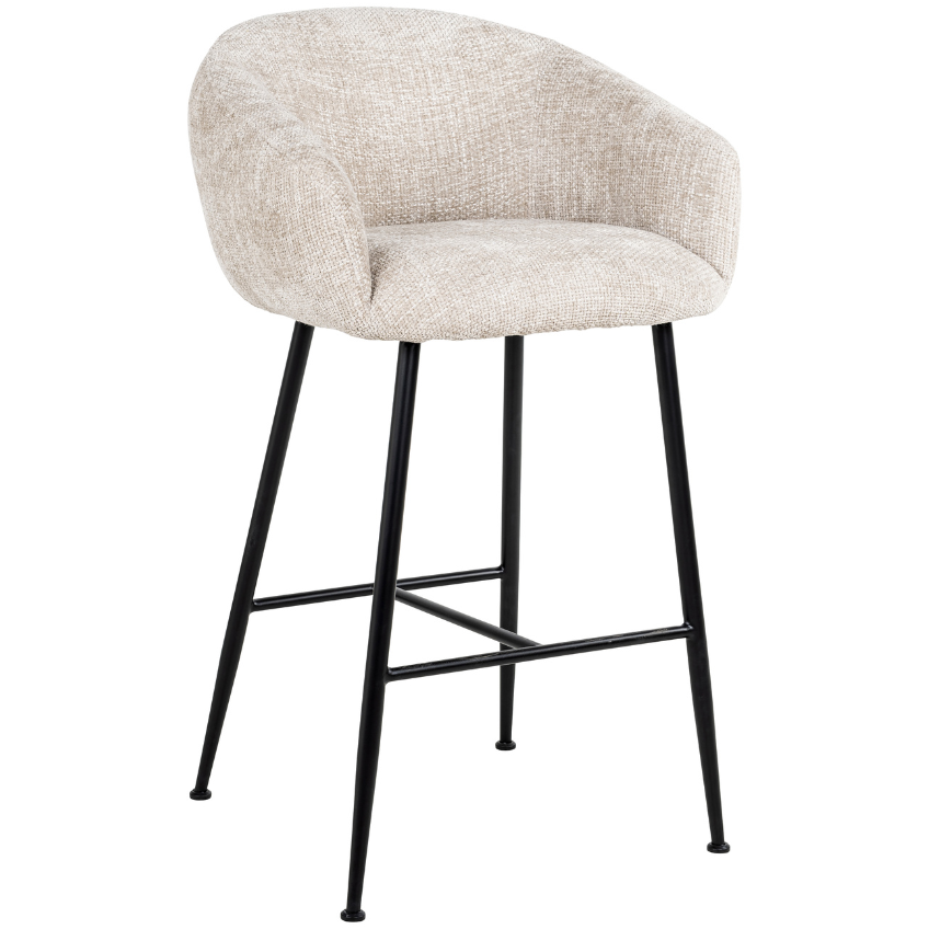 Béžová čalouněná barová židle Richmond Avanti 74 cm Richmond