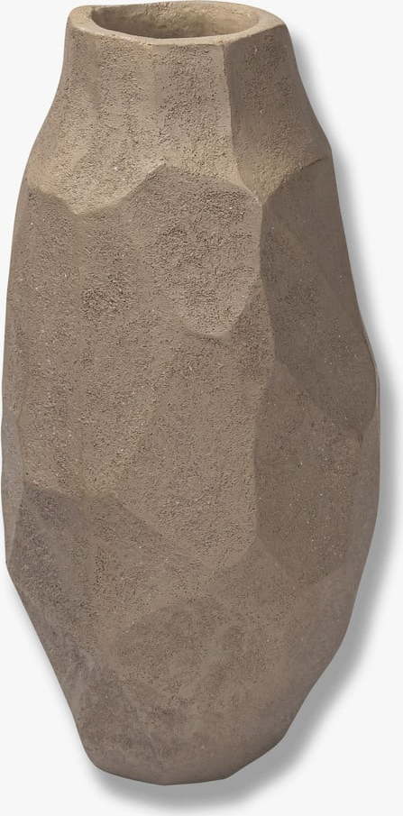 Béžová váza z polyresinu 18 cm Nuki – Mette Ditmer Denmark Mette Ditmer Denmark
