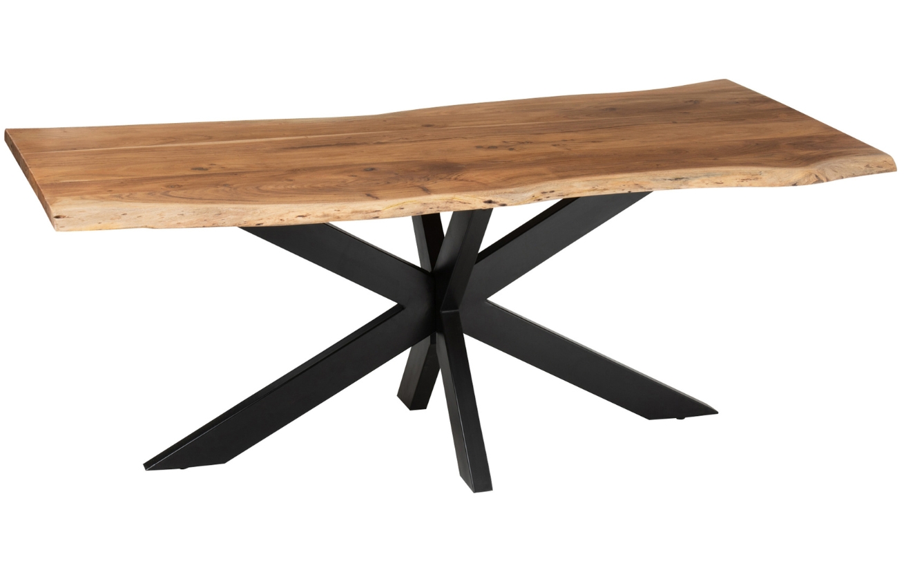 Akáciový jídelní stůl J-line Gary 200 x 90 cm J-line
