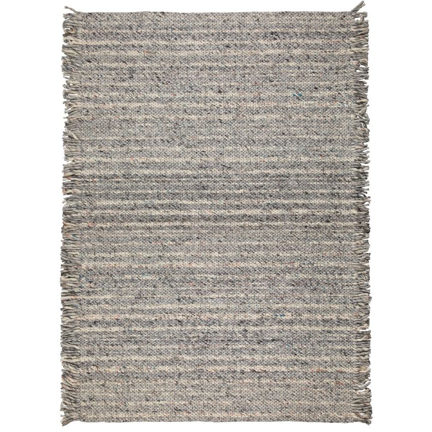 Šedo-modrý koberec ZUIVER FRILLS 170 x 240 cm Zuiver