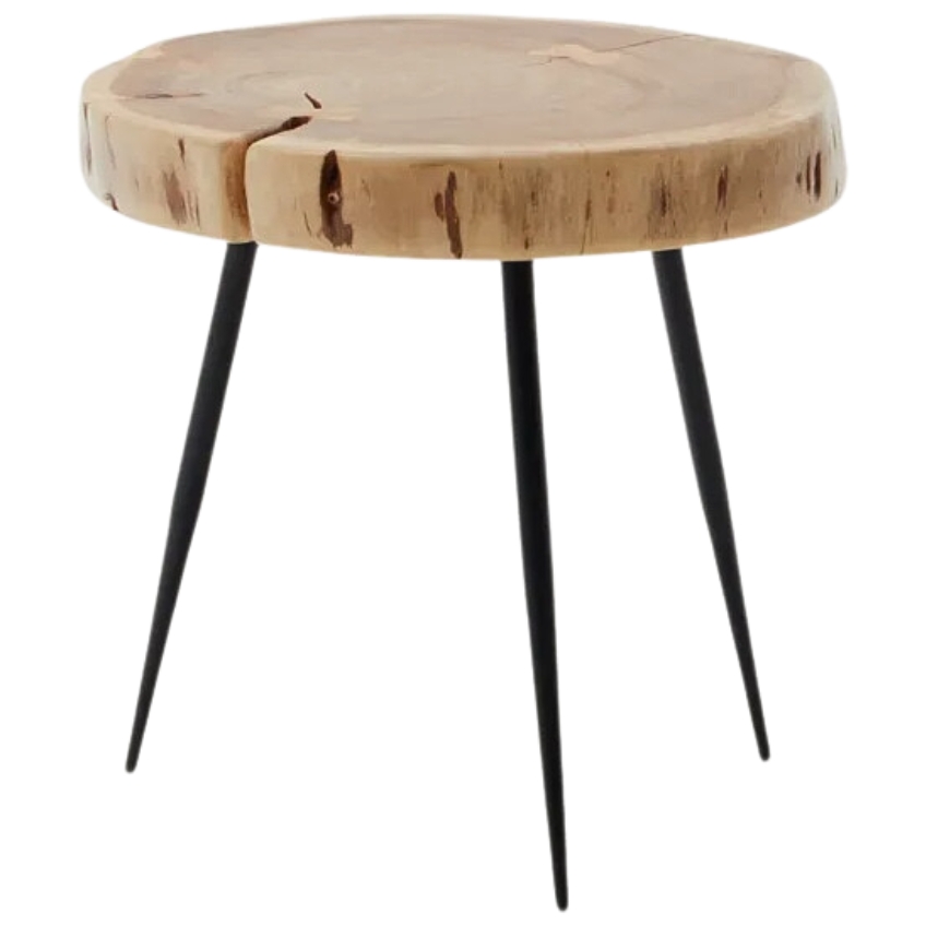 Dřevěný odkládací stolek Kave Home Eider II. 45 cm Kave Home