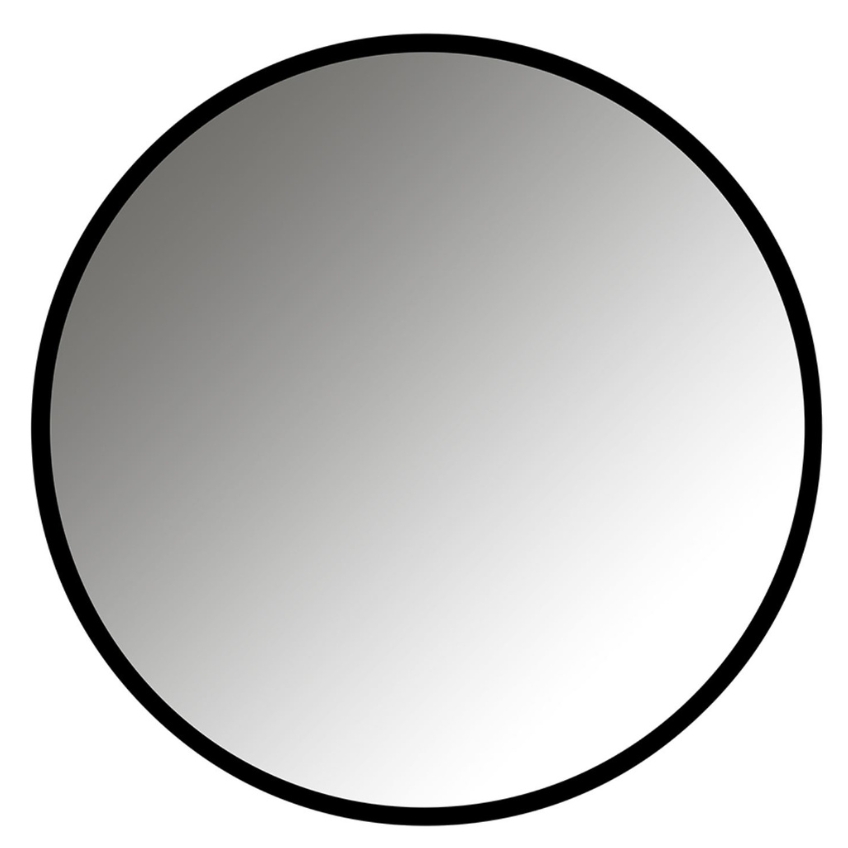 Černé kovové závěsné zrcadlo Richmond Maeron 70 cm Richmond