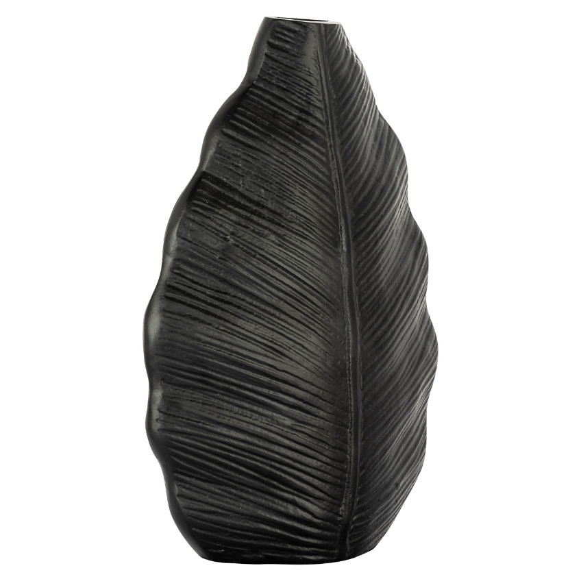 Černá kovová váza Richmond Willow 29 cm Richmond