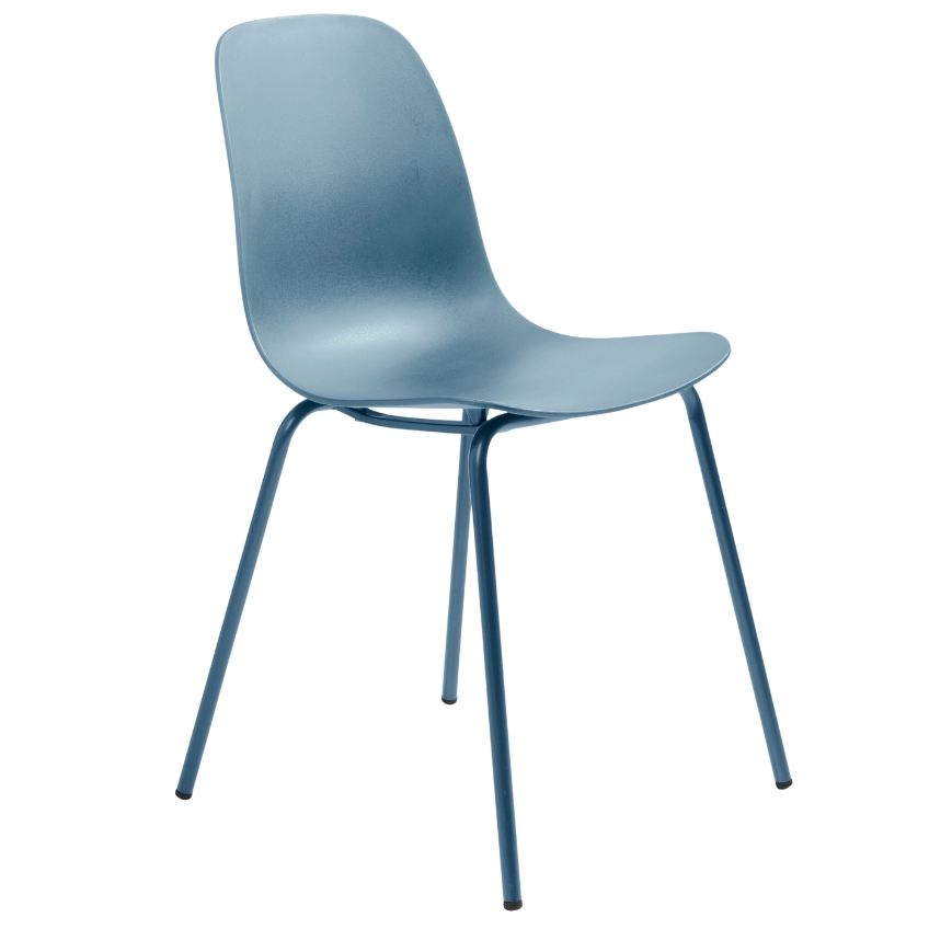 Modrá plastová jídelní židle Unique Furniture Whitby Unique Furniture