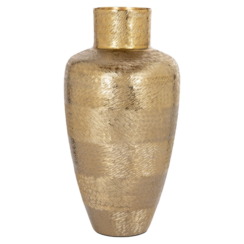 Zlatá kovová váza Richmond Joah 39 cm Richmond