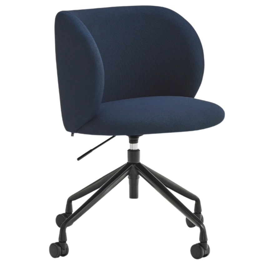Modrá čalouněná kancelářská židle Teulat Mogi Teulat