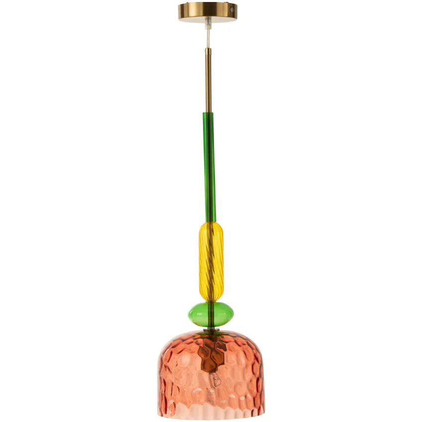 Skleněné závěsné J-line Multicolor