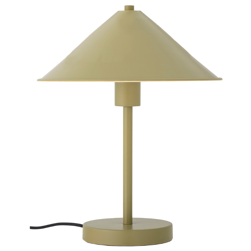 Zelená kovová stolní lampa Bloomingville Bakoni Bloomingville