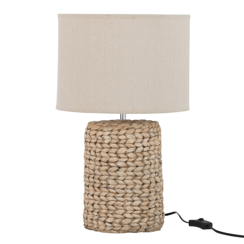 Béžová stolní lampa J-line Fott 47 cm J-line