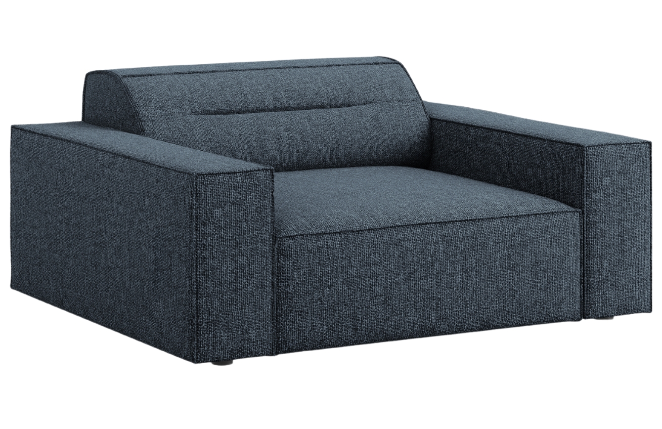 Královsky modré čalouněné křeslo Windsor & Co Lupus Windsor & Co