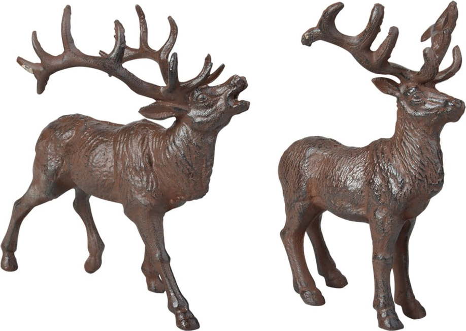 Kovová zahradní soška Deer – Esschert Design Esschert Design
