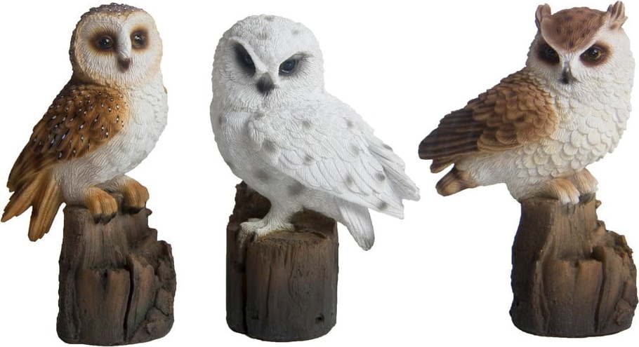 Polyresinová zahradní soška Owl – Esschert Design Esschert Design