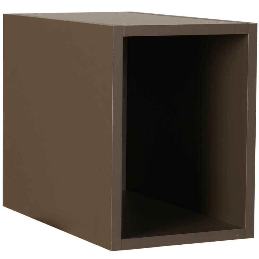 Šedohnědý doplňkový box do komody Quax Cocoon 48 x 28 cm Quax