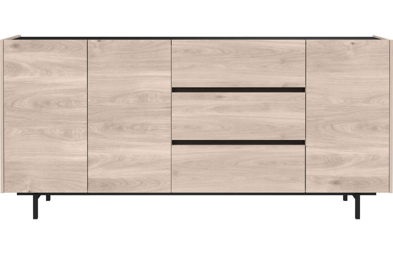 Komoda GEMA Centaurus 190 x 40 cm v dubovém dekoru GEMA