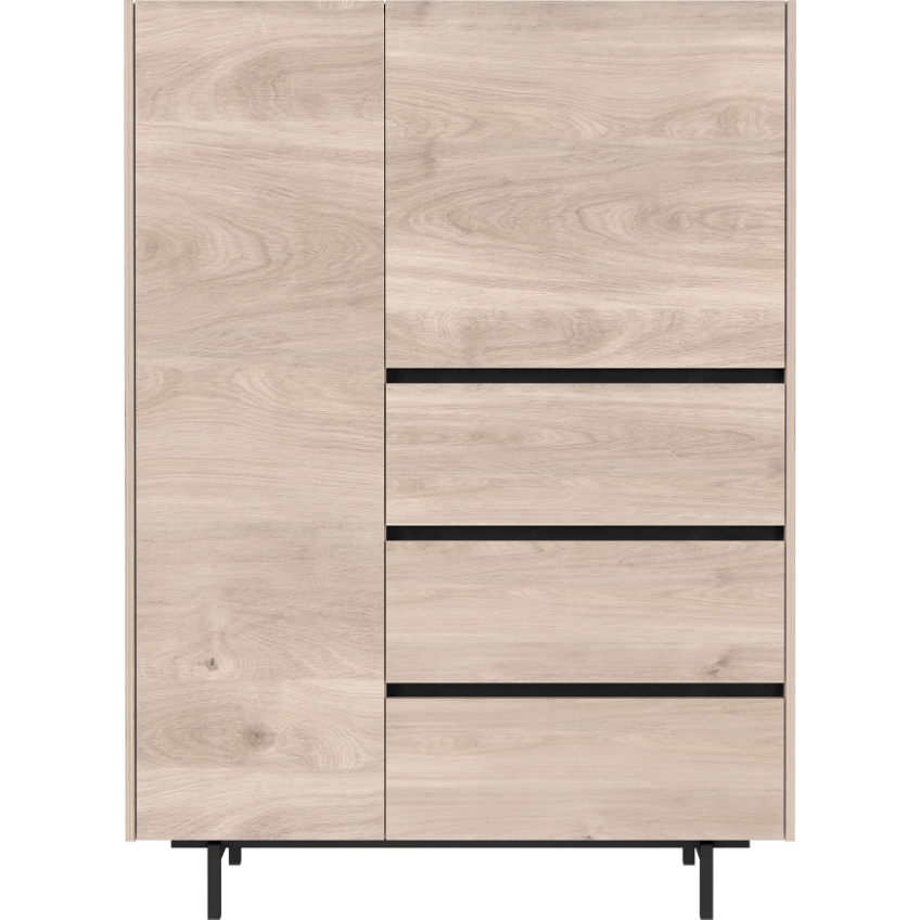Komoda GEMA Centaurus 109 x 40 cm v dubovém dekoru GEMA