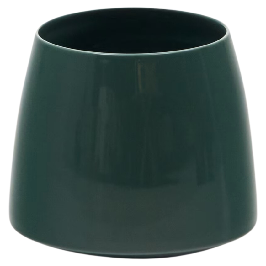 Zelená keramická váza Kave Home Sibla 17 cm Kave Home