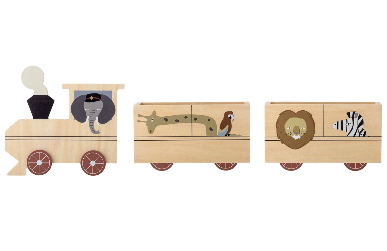 Dřevěná nástěnná police Bloomingville Mallen 60 cm Bloomingville