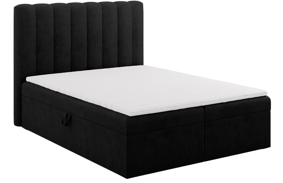 Micadoni boxspring postel Kelp