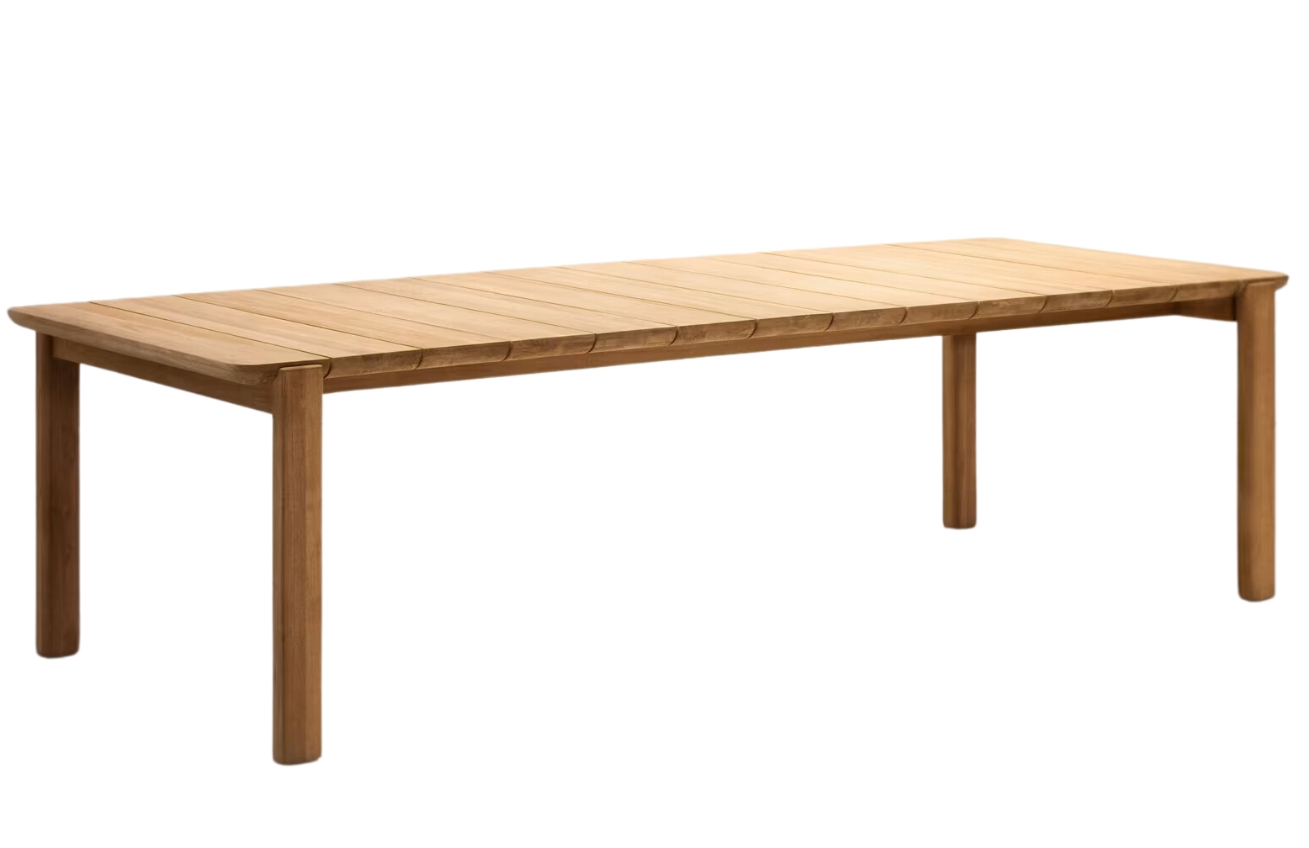 Teakový zahradní stůl Kave Home Icaro 280 x 112 cm Kave Home