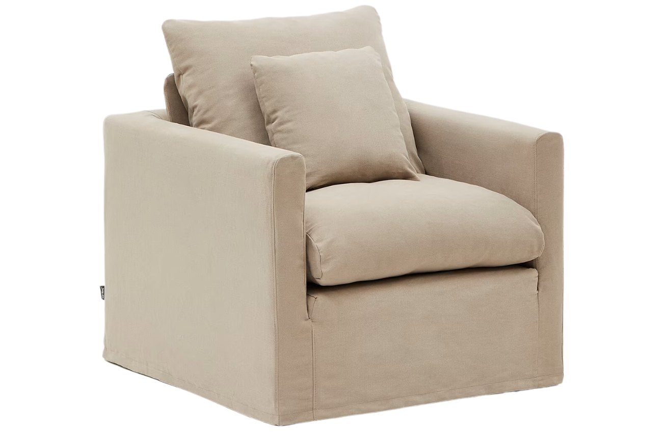 Béžové čalouněné křeslo Kave Home Nora 92 cm Kave Home
