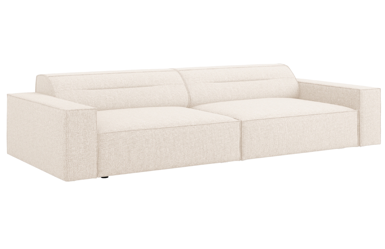 Světle béžová čalouněná čtyřmístná pohovka Windsor & Co Lupus 244 cm Windsor & Co