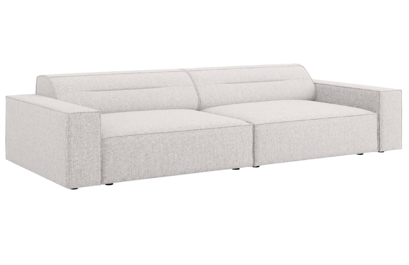 Světle šedá čalouněná čtyřmístná pohovka Windsor & Co Lupus 244 cm Windsor & Co