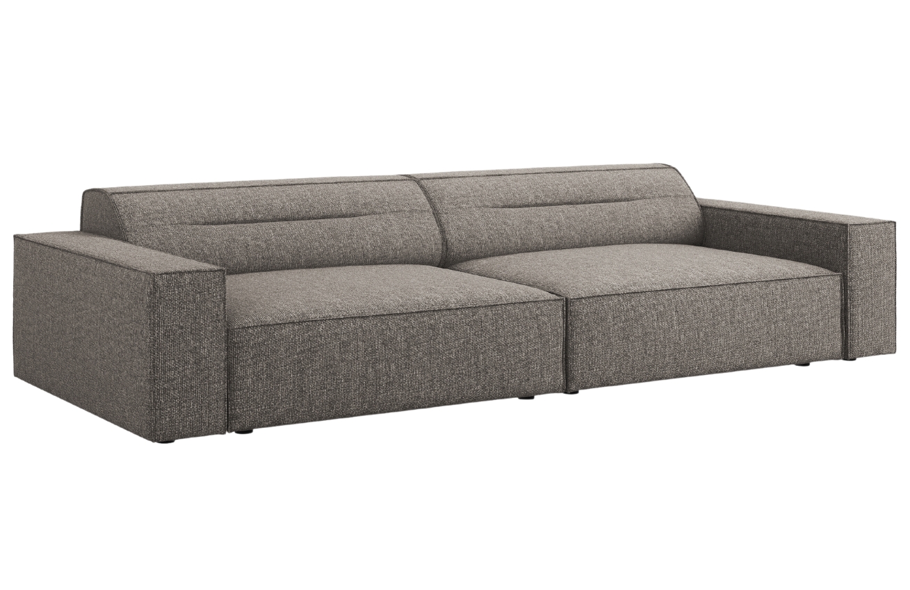 Šedá čalouněná čtyřmístná pohovka Windsor & Co Lupus 244 cm Windsor & Co