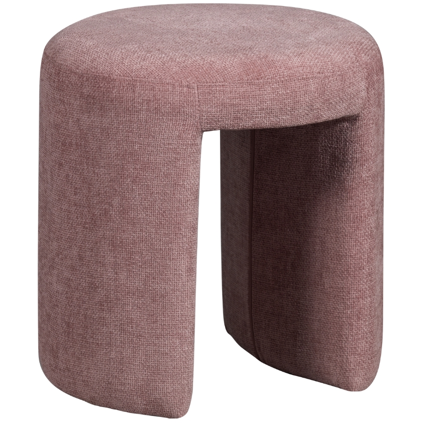 Hoorns Růžová čalouněná stolička Charlotte 47 cm Hoorns