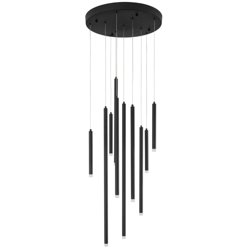 Černé závěsné LED světlo Nova Luce Trimle 50 cm Nova Luce