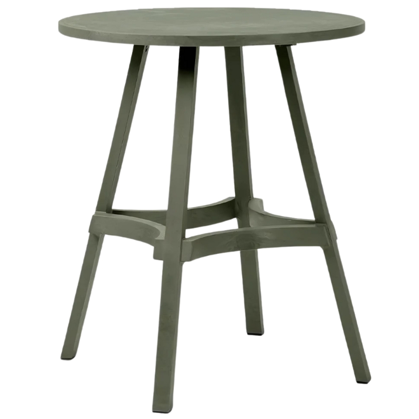 Nardi Zelený plastový zahradní barový stůl Combo 70 cm Nardi