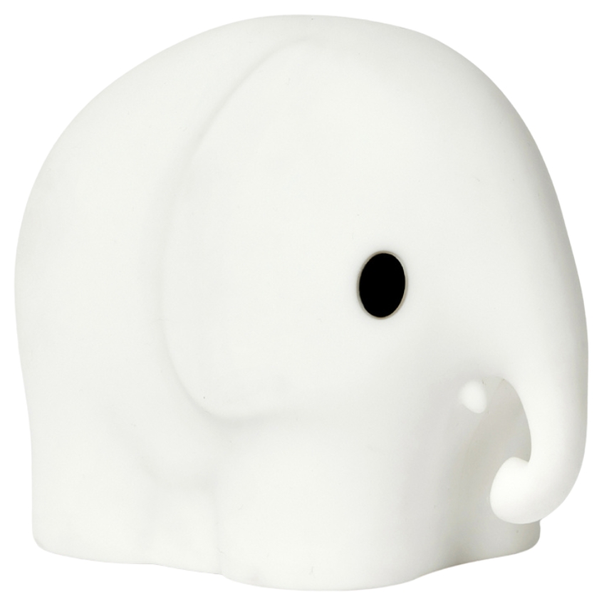Bílá plastová dětská LED lampa Mr. Maria Elephant 9