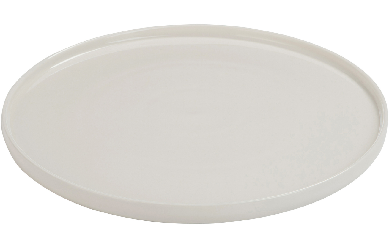 Bílý porcelánový talíř J-line Egey 31