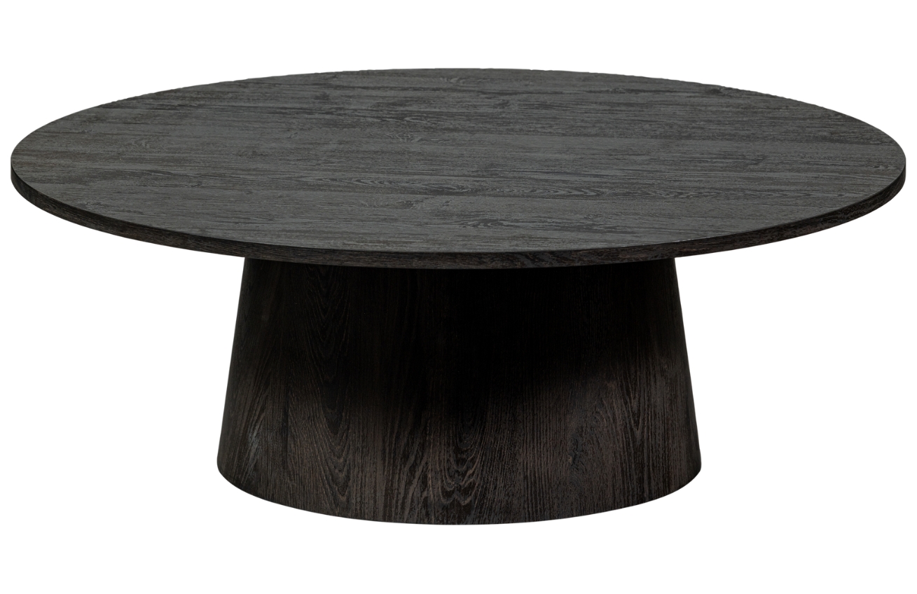 Hoorns Tmavě hnědý konferenční stolek Otivan 100 cm Hoorns
