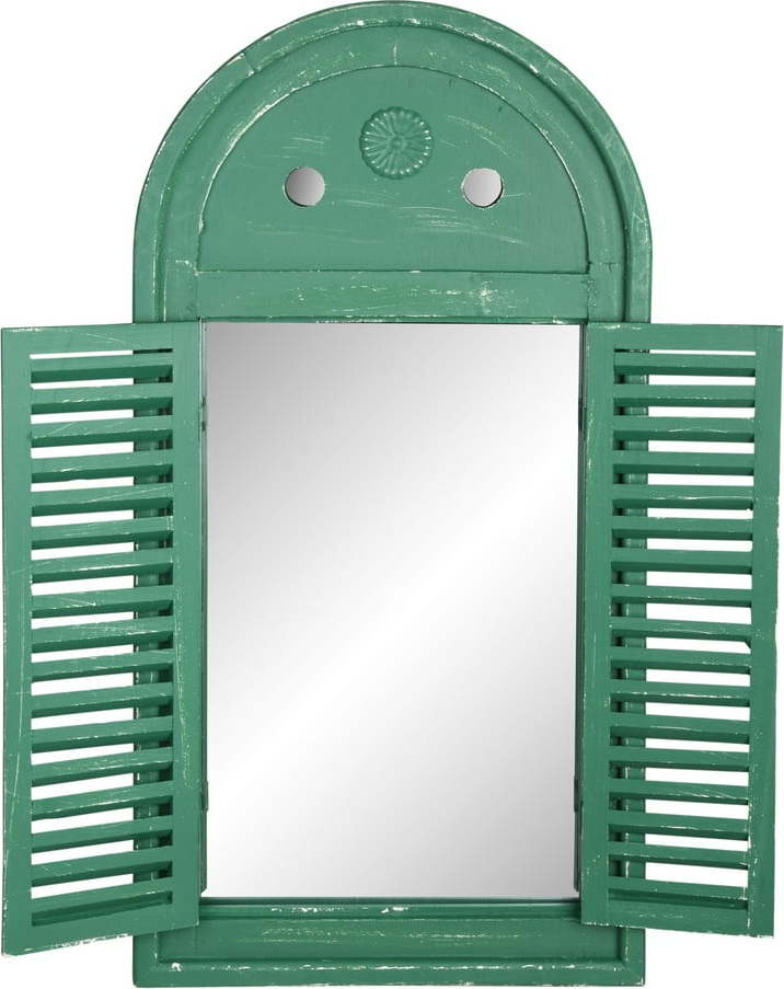 Zrcadlo s dřevěným rámem 39x75 cm – Esschert Design Esschert Design